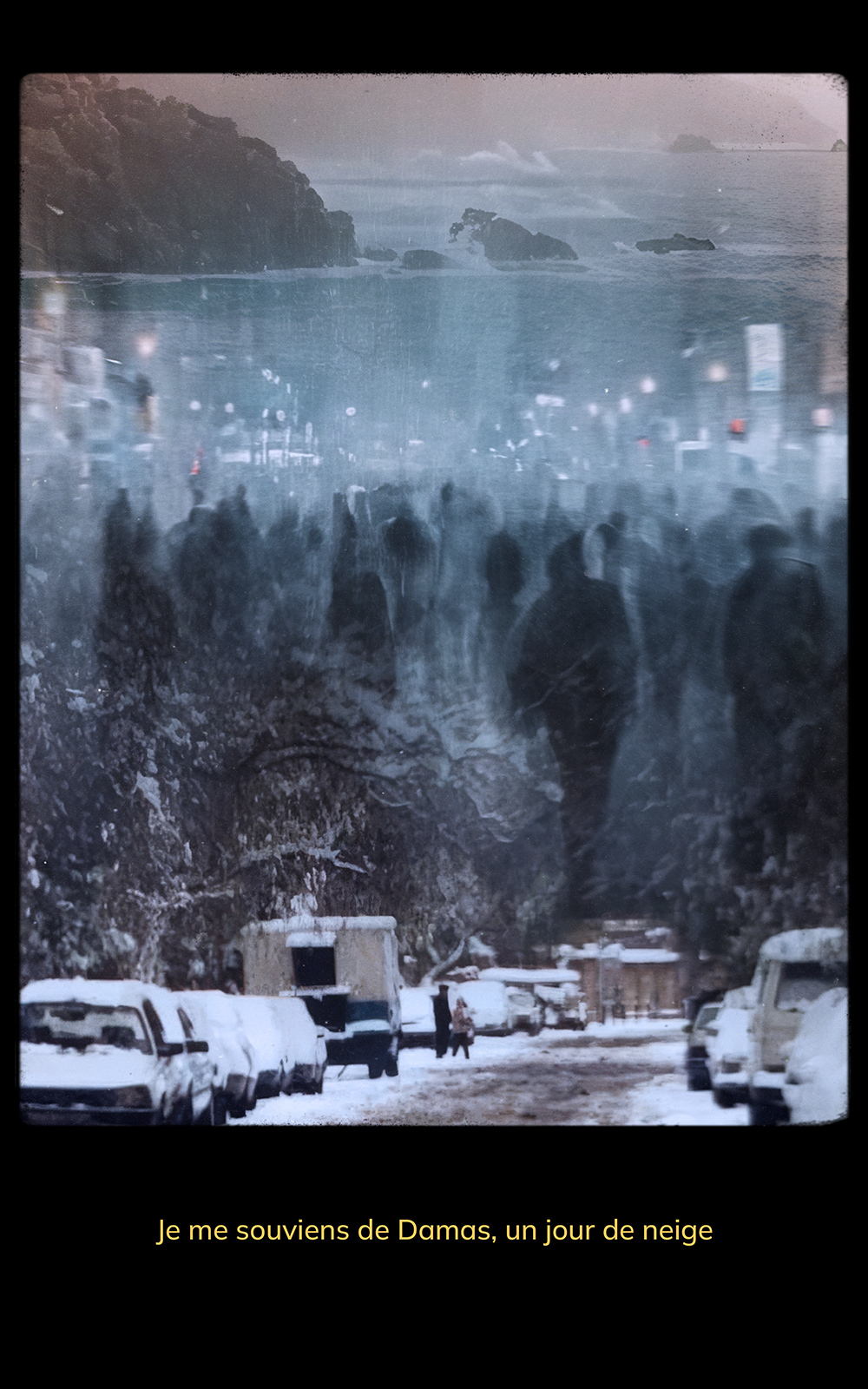 I remember Damascus on a snowy day still